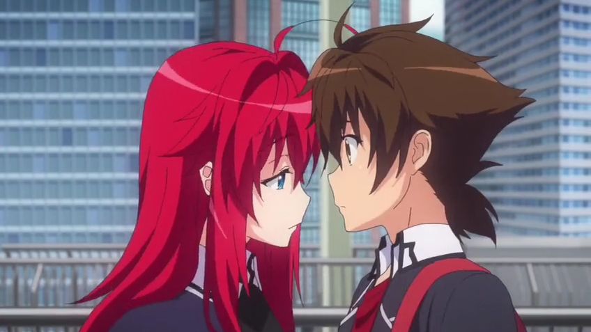 ❤️❤️ Momen Romantis ISSEI & AKENO - BiliBili