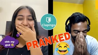 Prank with a beautiful tutor || Clapingo English conversation || Online English speaking practice