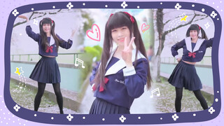 Cover dance of Kimi no Kanojyou - girl with sakura