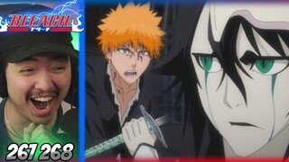 ICHIGO VS ULQUIORRA IS FINALLY HERE!! || Bleach Episode 267 268 Reaction