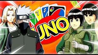 HOKAGE'S VS THE POWER OF YOUTH!!!(Kakashi Plays Uno!) Ft.Tsunade, Might Guy & Rock Lee