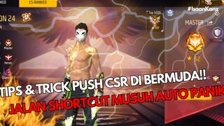 TIPS & TRICK PUSH CSR DI BERMUDA!! MUSUH AUTO PANIK CUYY👽👽