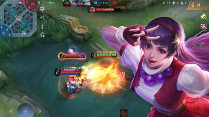 Guinevere skin Kof auto MANIAC || Mobile legends Bang bang