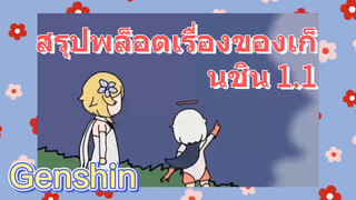 สรุปพล็อตเรื่องของเก็นชิน 1.1