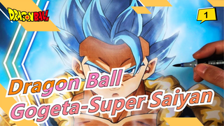 Dragon Ball|Master mengajar cara gambar Gogeta Super Saiyan Blue Dewa!!!|Dragon Ball Broly_1