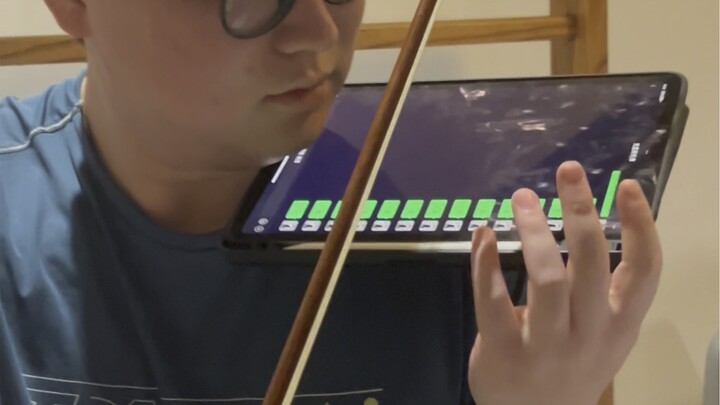 The violin is missing! I can only play on my iPad now…