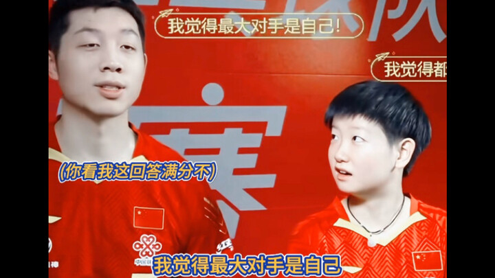 أخذت ساشا سؤال الصحفي كنص السؤال، وأخذ شو شين إجابة ساشا كنص السؤال.