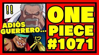 LA MUERTE DE UNA LEYENDA ES INEVITABLE... - One Piece #1071 - Análisis y Review
