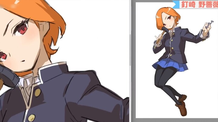 [Japanese subtitles] Professional artist challenges you to draw Jujutsu Kaisen characters based on t