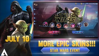 STAR WARS EVENT | STAR WARS TICKET | NEW HERO CHLOE | CECILION NEW SKIN | FREE EPIC SKINS | MLBB