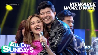 All-Out Sundays: Rayver Cruz, pinikon si Julie Anne San Jose! (Biyaheng AyOS Barkada)