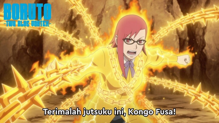 Melarikan Diri Dari Permainan Gila - Boruto: Two Blue Vortex Episode 298 Part 167 Bahasa Indonesia