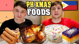 What is the BEST CHRISTMAS FOOD in The Philippines? | ULTIMATE Filipino Christmas Foods Tier List 🇵🇭