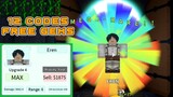 12 NEW CODES and I GOT 5 STAR EREN ALL-STAR TOWER DEFENSE | ROBLOX
