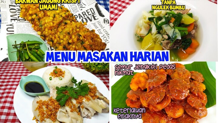 MENU MASAKAN HARIAN ENAK DAN BERGIZI.. KOMPILASI MASAKAN