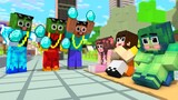 Monster School :  Zombie  x Squid Game Doll Help GirlFriend - Minecraft Animation