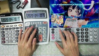 [Playing Aqours on calculator] 2 CW songs and 3 special songs!