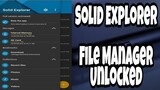 Solid Explorer - File Manager For Android || Unlocked