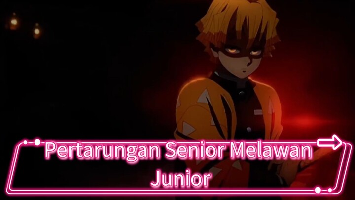 Pertarungan Senior Melawan Junior