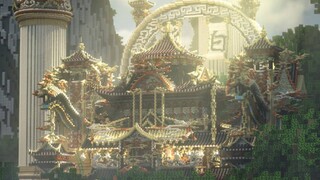 【Minecraft】云间铁瓮近青天 缥缈飞楼百尺连