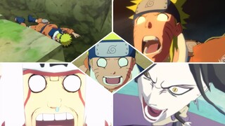 All Fail Boss Fights - Naruto Ultimate Ninja Storm (60FPS)