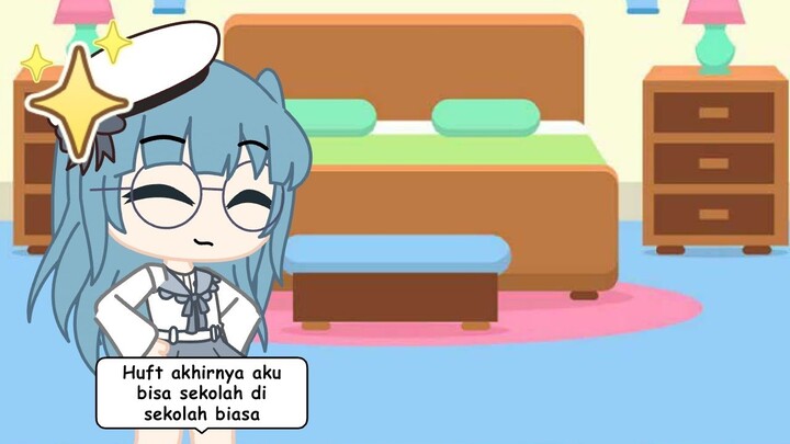 pov : seorang putri yang menyamar menjadi murid sekolah
