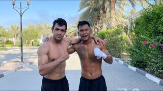 IRAQI BOXER TINULUNGAN AKO SA ENSAYO | EUMIR MARCIAL
