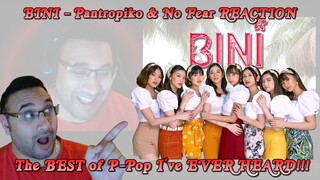 BINI : Pantropiko & No Fear REACTION