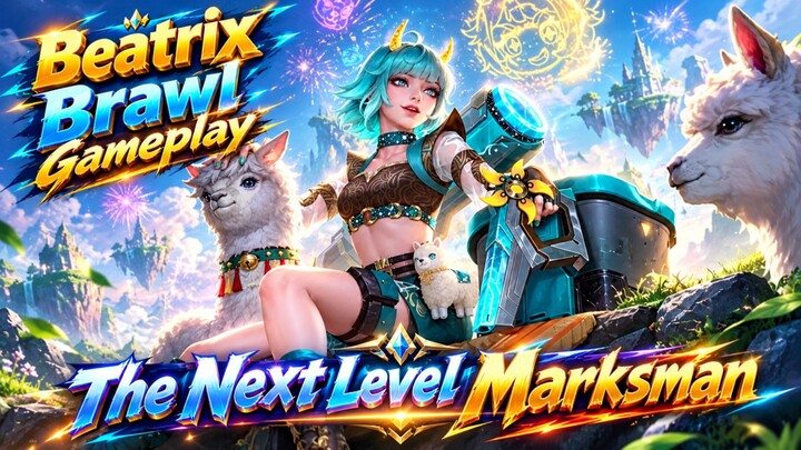 Beatrix Butuh 2 senjata untuk meratakan Lawan | MLBB MOBILE LEGEND
