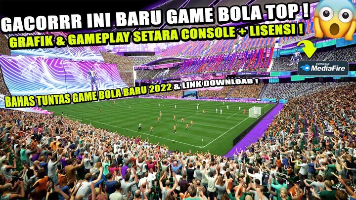 KEREN GILAK MEMANG GAMEPLAY NYA ! GAME BOLA BARU ANDROID 2022 ! GRAFIK OKE ! FITUR BANYAK BGT !