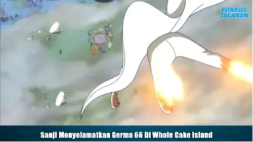 Sanji Menyelamatkan Germa 66 Di Whole Cake Island