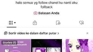 Boleh bantu aku follow akun tiktok ku nanti aku follback sama bonus collab kalau mau