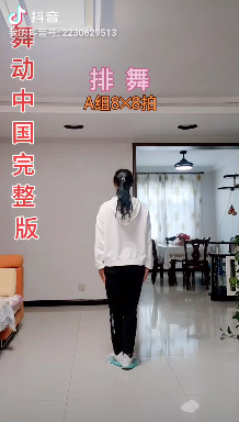 Line Dance "Dancing China" Full Backside Demonstration