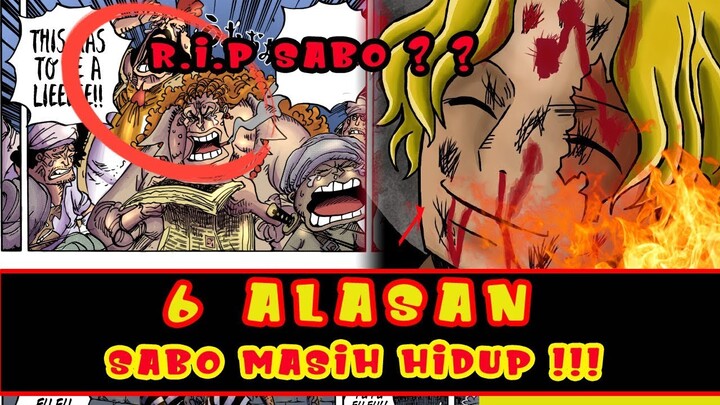 RIP SABO ?? NIH 6 PETUNJUK BAHWA SABO MASIH HIDUP ( One Piece Chapter 956)