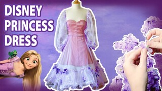 DIY Rapunzel disneybound dress
