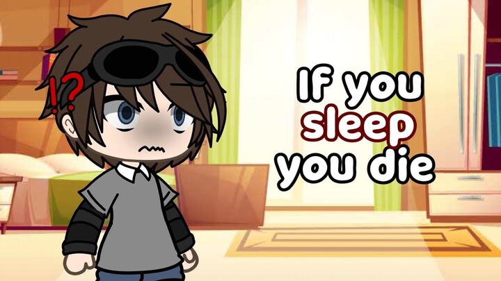 `• If you sleep, you die || Meme || Gacha Life FNAF •`