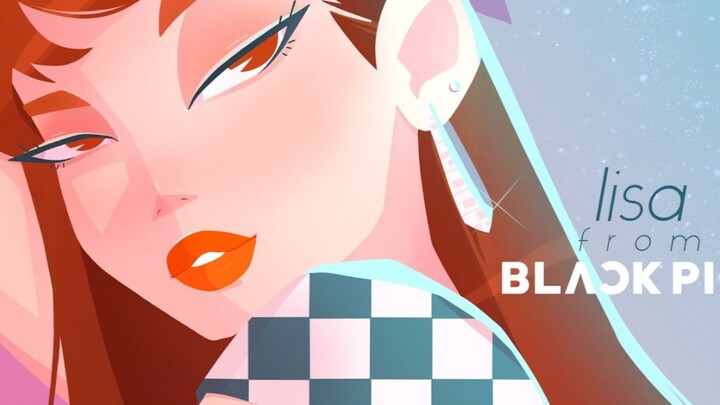 Live Hand-Drawn Lisa! See if it Looks Like Her—You Decide! BLACKPINK