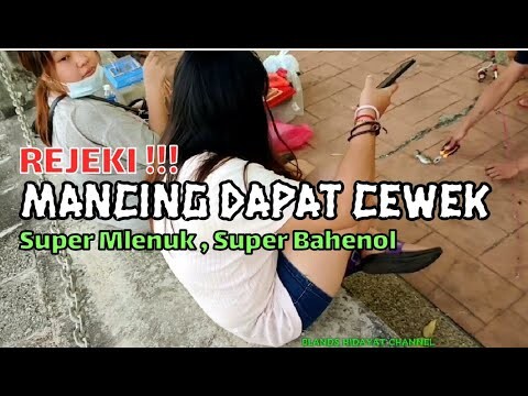 REJEKI!! Mancing di muara Strike Cewek bahenol super mulus