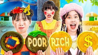 Rich Kid Vs Poor Kid In Squid Game - Funny Stories About Baby Doll Family