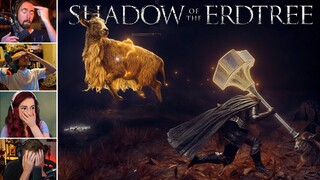 Streamers Reaction to Electric Golden Goat, Shadow of the Erdtree Funny Moments Compilation