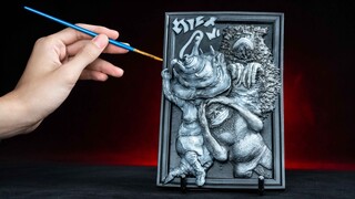 圆谷特摄开山鼻祖！奥特Q特典 立体相框制作分享 怀旧回顾