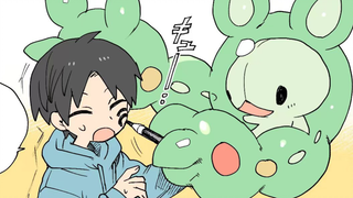 乱涂乱画的人造细胞卵