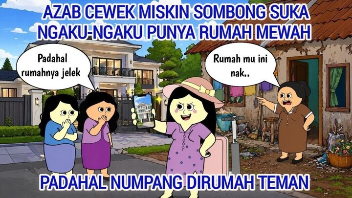 AZAB CEWEK MISKIN SOMBONG SUKA NGAKU-NGAKU PUNYA RUMAH MEWAH PADAHAL NUMPANG DIR
