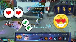 MIYA SAVAGE MOBILE LEGEND SOLO PLAYER