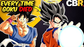 Dragon Ball: Every Time That Goku Died