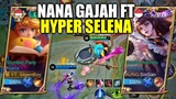 Bersama Selena Jungler Nana Gajah Berjaya!! Mobile Legends