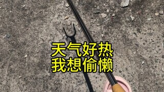 Trời nóng quá, tôi muốn nhịn ăn.