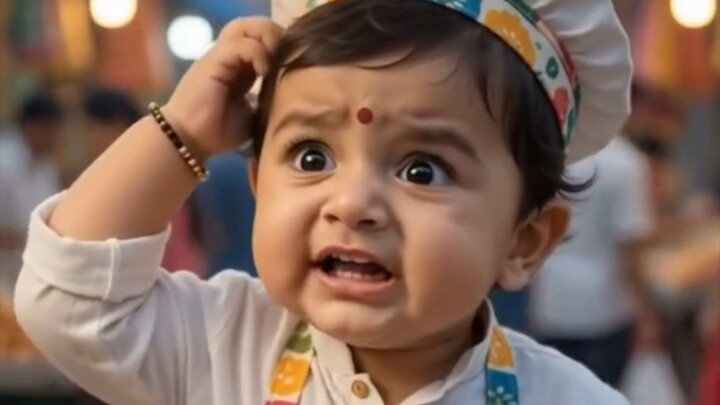 Description: 🥰❤️ बच्चों की प्यारी सी मस्ती और क्यूटनेस ने दिल जीत लिया! 😍✨इस छोटे से वीडियो में है