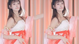 【鱼子酱】《极乐净土》古风汉服套装 直播跳舞录屏