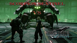 CLOUD & BARRET VS SCORPION SENTINEL (HIGHLIGHT) #finalfantasy7remake #finalfantasyviiremake